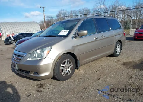 2006 Honda Odyssey Ex-L z USA, uszkodzony, nr VIN 5FNRL38756B424074